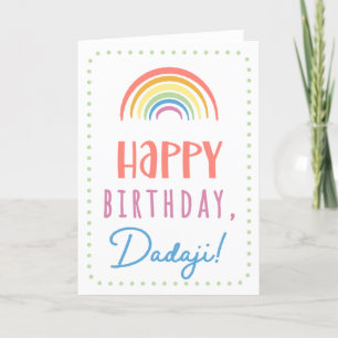 Birthday Card for Dadaji