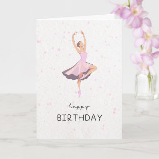 Birthday Card for Dancer