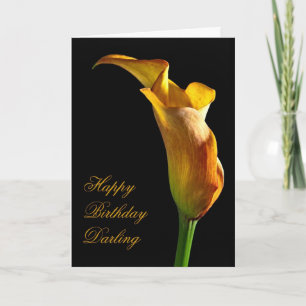 Birthday card for Darling