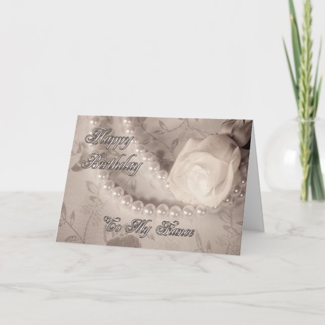 Birthday card for fiance (Front)