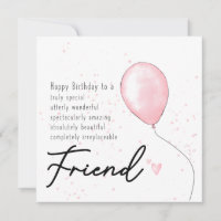Birthday Card For Friend - soul sister