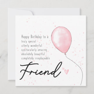 Birthday Card For Friend - soul sister
