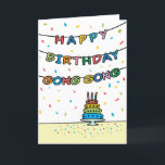 Birthday Card for Gong Gong<br><div class="desc">You call your grandfather Gong Gong, not Grandpa. (Gong Gong means grandfather in Cantonese.) Imagine how excited Gong Gong will be to receive a birthday card addressed especially to him! Your gong gong also will love this card's fun, colourful design with confetti and streamers which says "Happy birthday Gong Gong"....</div>