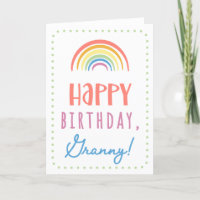 Birthday Card for Granny