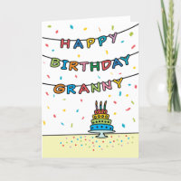 Birthday Card for Granny