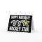 Birthday card for hockey player