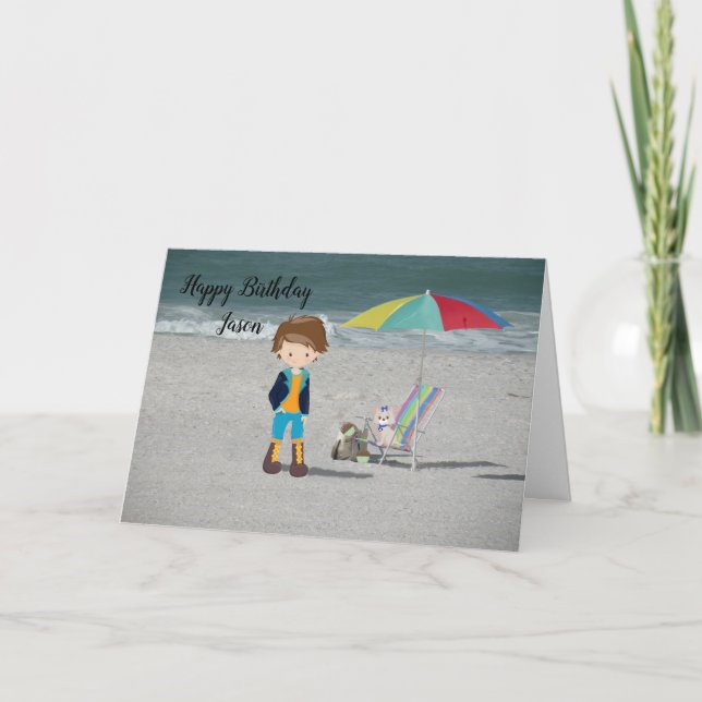 Birthday Card for Jason, or any Young Male (Front)