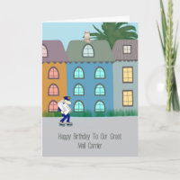 Birthday Card for Mail Carrier