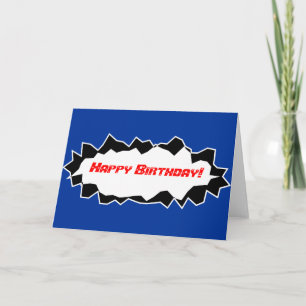 Birthday card for men