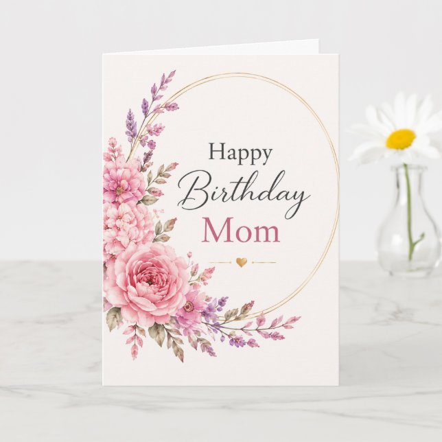 Birthday Card for Mom (Small Plant)