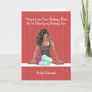 Birthday Card for Mum from the Cat