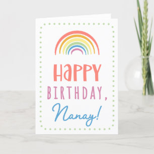 Birthday Card for Nanay