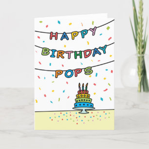 Birthday Card for Pops