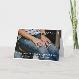 Birthday card for teens