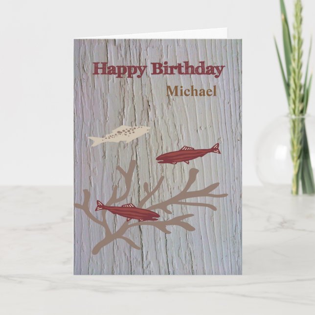 Birthday Card for that Special Outdoor Male (Front)