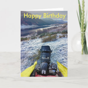 Birthday card for the landscape photographer