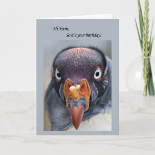 Birthday card for Twin