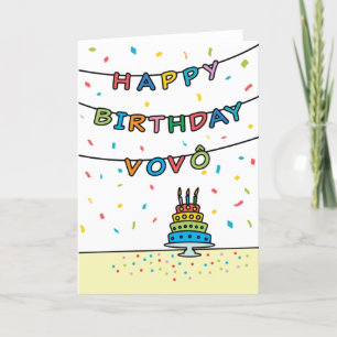 Birthday Card for Vovô