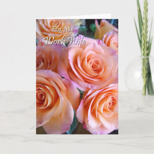 Birthday Card for Work Wife, Work Spouse