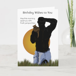 Birthday Card: Fresh Outlook Card