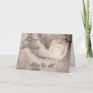 Birthday card from us all