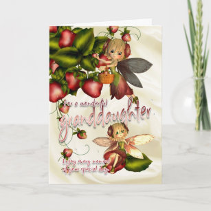 Birthday Card - Granddaughter - Moonies Cutie Pie
