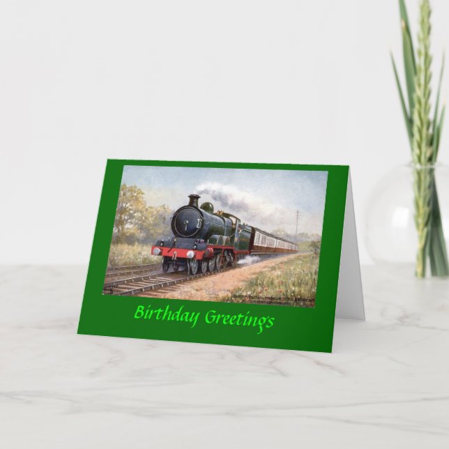 Birthday Card - Great Central Railway (Front)
