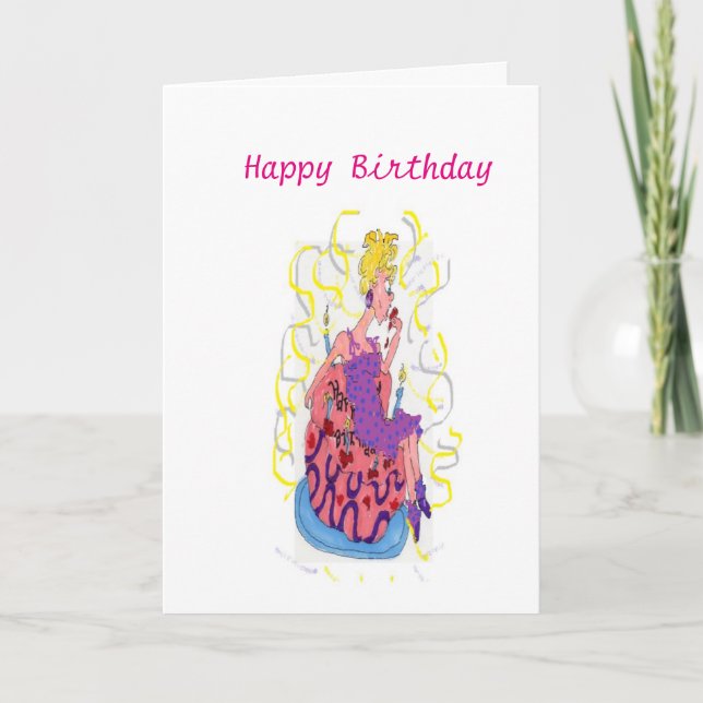 Birthday Card :Happy Birthday Gal ! (Front)