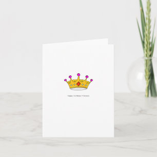 Birthday Card, happy birthday princess, cute card