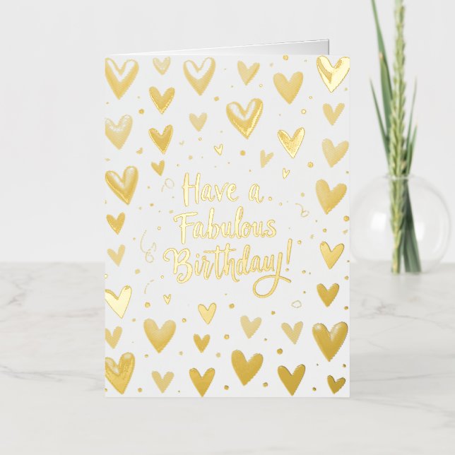 Birthday Card / Have a Fabulous Birthday (Front)