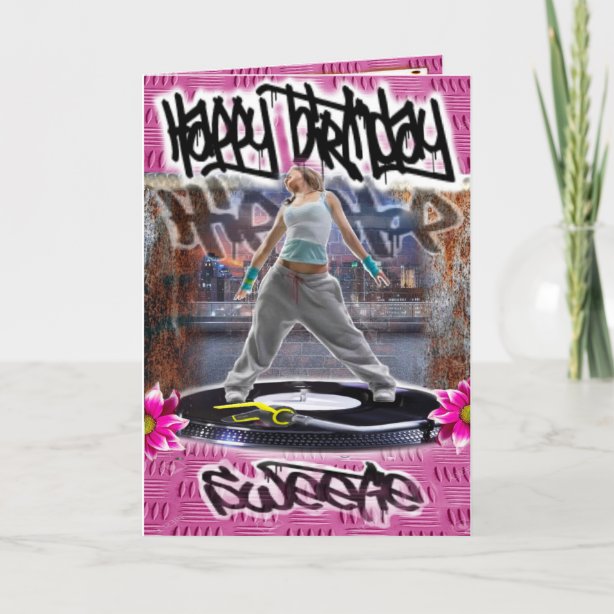 Hip Hop Birthday Cards | Zazzle UK