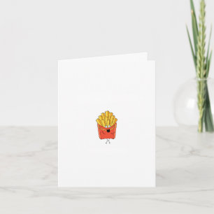 Birthday Card, I only have fries for you, Card, Card