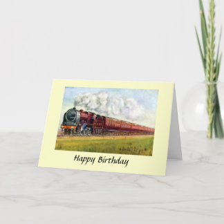 Birthday Card - LMS "Royal Scot"