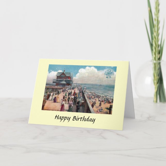 Birthday Card - Lowestoft, Suffolk (Front)