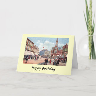 Birthday Card - Market Place, Luton