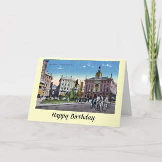 Birthday Card - Milan