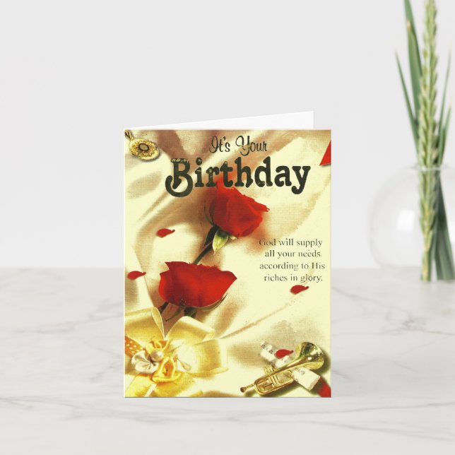 Birthday Card@MOJISOLA A GBADAMOSI OKUBULE Card (Front)