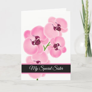 Birthday Card-My Special Sister Card
