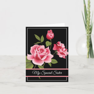 Birthday Card-My Special Sister Card