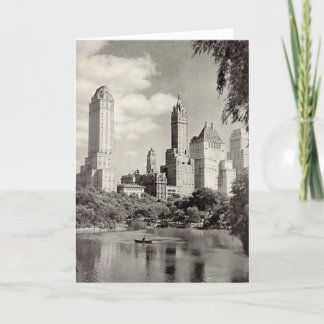 Birthday Card, New York City, Central Park Card