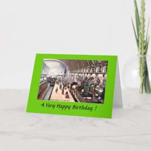 Birthday Card - Paddington Station, London