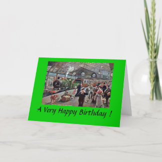 Birthday Card - Paddington Station, London