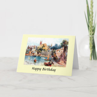 Birthday Card - Penzance, Cornwall