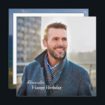 Birthday Card Photo Custom<br><div class="desc">Birthday Card Photo Custom is a card that you can recreate for yourself. Leave or Replace the Photograph with yours on the cover and replace the words on the cover and inside with yours. Enjoy</div>