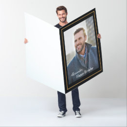Birthday Card Photo Custom Big 36 x 48 Inches