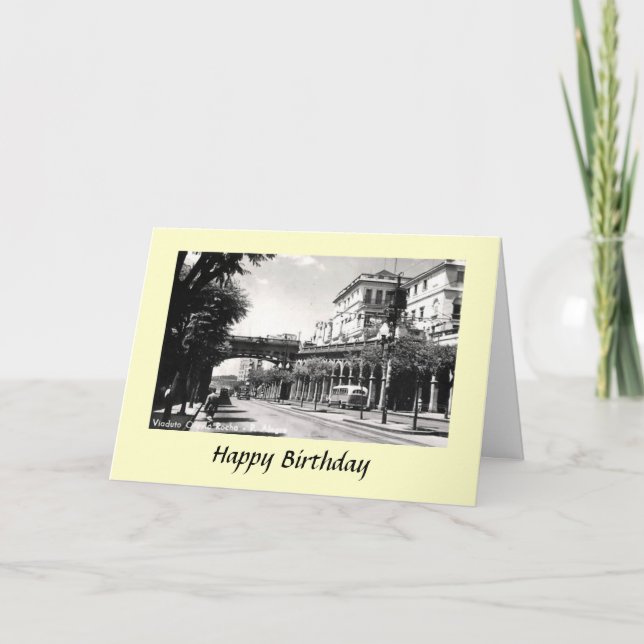 Birthday Card - Porto Alegre, Brazil (Front)