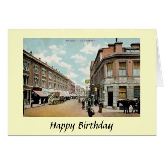 Birthday Card - Putney, London