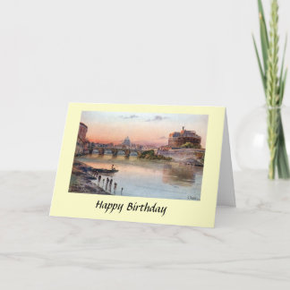 Birthday Card - Rome, Italy