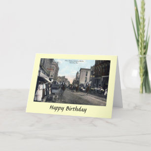 Birthday Card - Sedalia, Missouri, USA