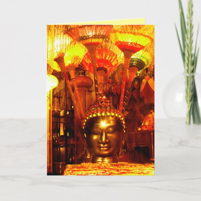 Birthday Card | Shopping for Buddha | Ubud Bali (Front)